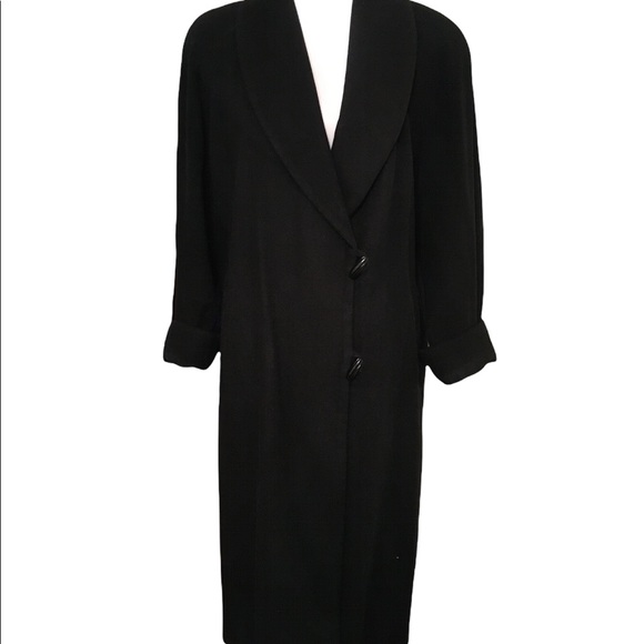 Anne Klein Jackets & Blazers - VTG Ann Klein Shawl Collar Coat